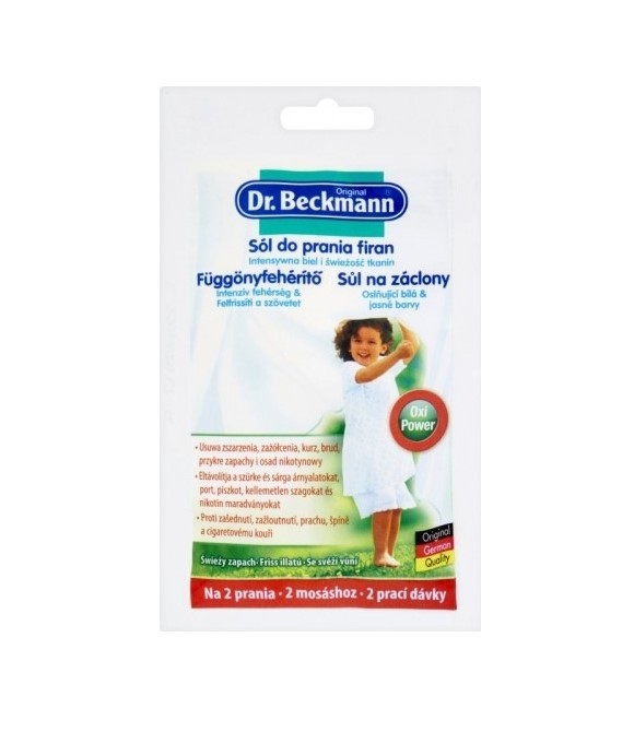 Dr.Beckmann sůl na záclony 80g | Prací prostředky - Ostatní Dr.Beckmann sůl na záclony 80g | Prací prostředky - Ostatní